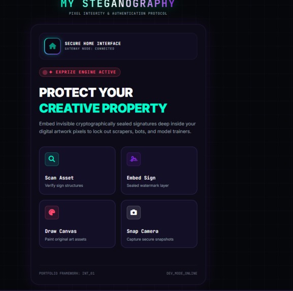 My Steganography – screenshot 1