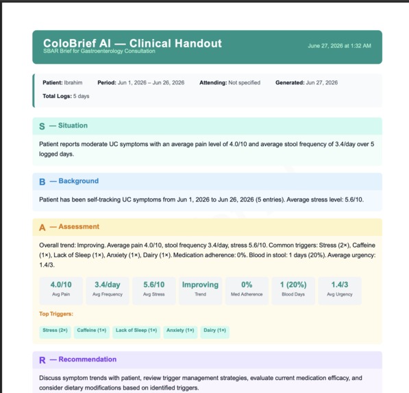 ColoBrief AI – screenshot 2