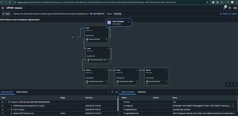 FedClear — Agentic ATO Compliance Adjudication – screenshot 7