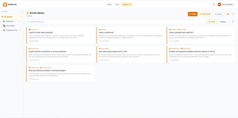 ChatScroll – screenshot 4