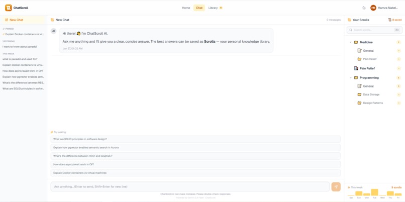 ChatScroll – screenshot 3