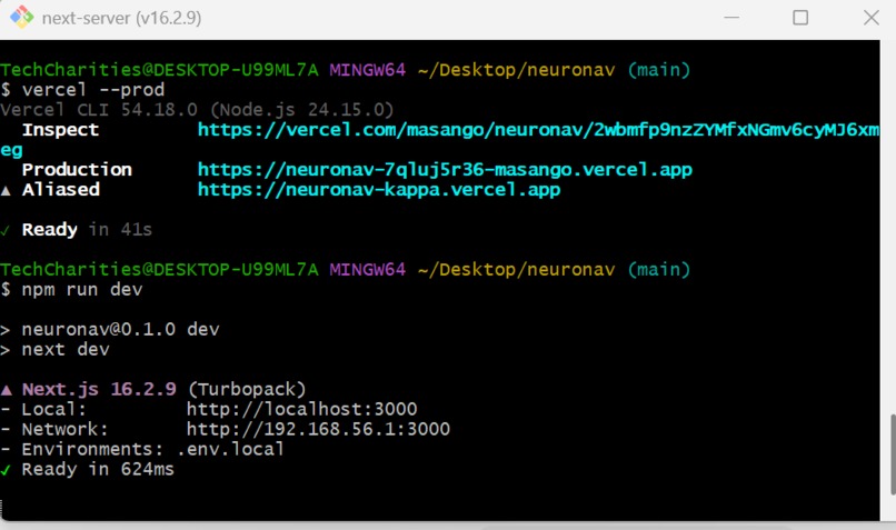 NeuroNav AI – screenshot 2