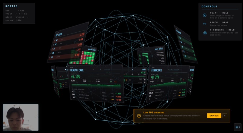 Real Time Hand Interface – screenshot 2