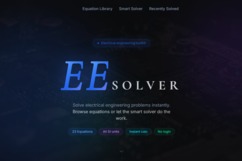 EE Solve — Electrical Engineering Formula Calculator  – screenshot 2
