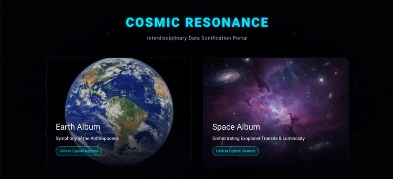 Cosmic Sonification – screenshot 5
