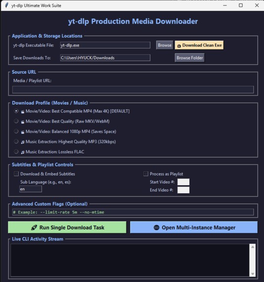 Youtube-dl ++ – screenshot 1