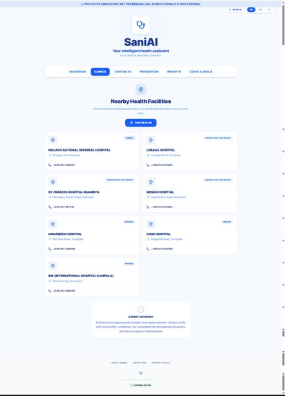 SANI AI – screenshot 2
