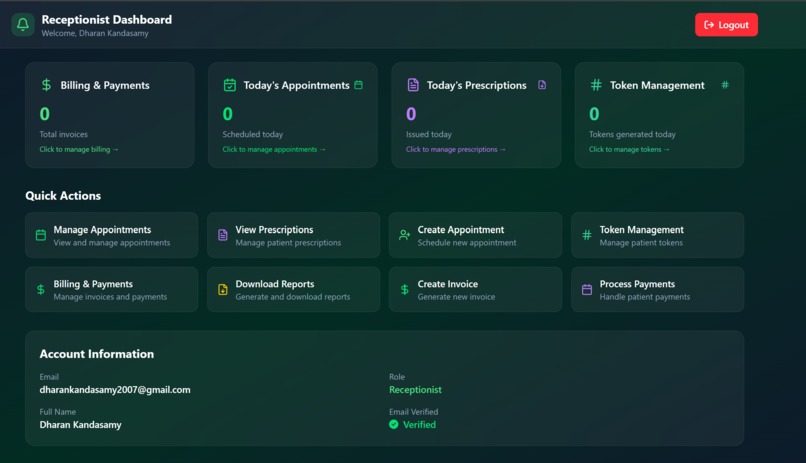 Queue Cure Management System – screenshot 6