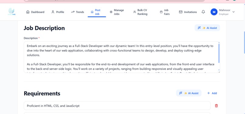 IntelliHire – AI-Powered Smart Recruitment Platform – screenshot 5