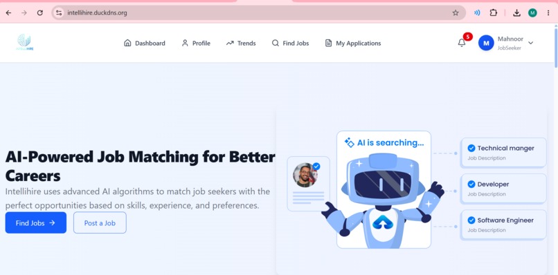 IntelliHire – AI-Powered Smart Recruitment Platform – screenshot 9