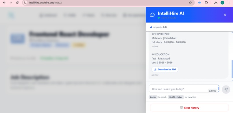 IntelliHire – AI-Powered Smart Recruitment Platform – screenshot 13