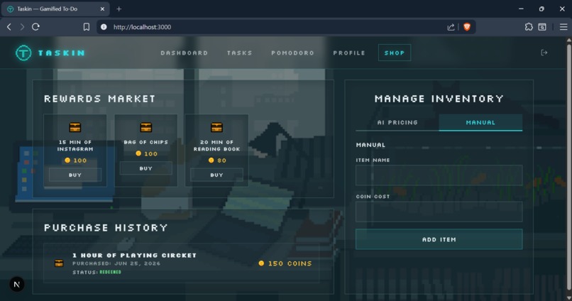 Taskin – screenshot 3
