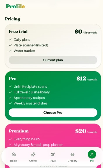NourishIQ – screenshot 2