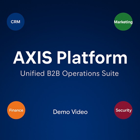 AXIS: Unified B2B Operations Platform – screenshot 1