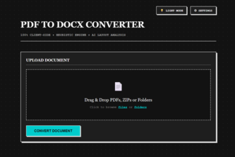 pdf2docx serverless