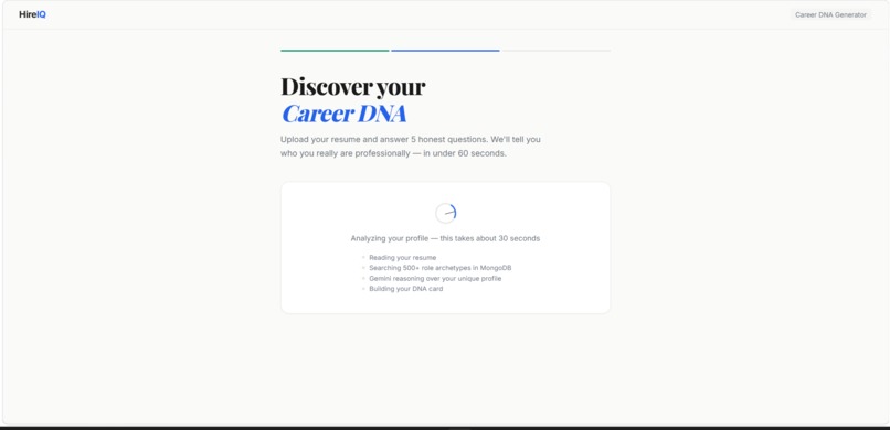 HireIQ — Career DNA Agent – screenshot 7