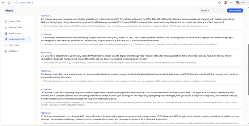 HireIQ — Career DNA Agent – screenshot 12