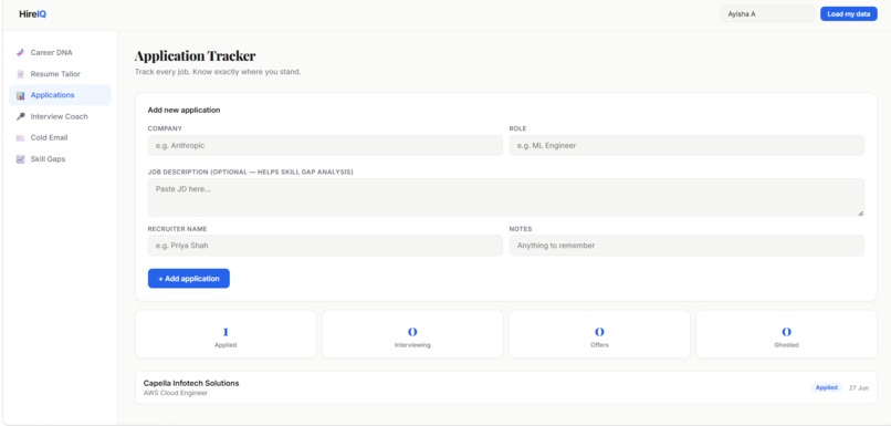 HireIQ — Career DNA Agent – screenshot 10