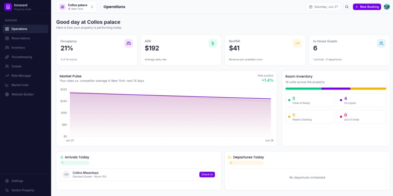 Innward: Property management System  – screenshot 1