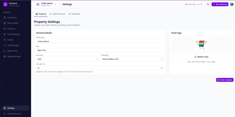 Innward: Property management System  – screenshot 9