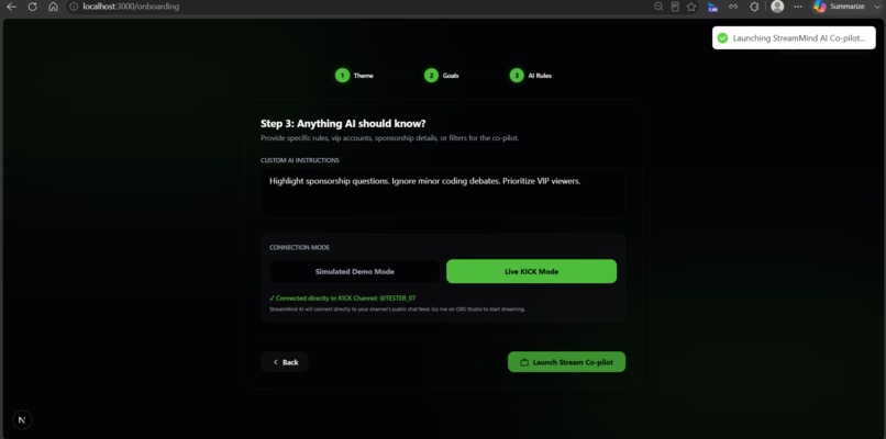 StreamMind AI – screenshot 2