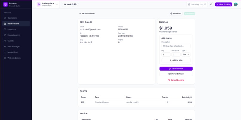 Innward: Property management System  – screenshot 4