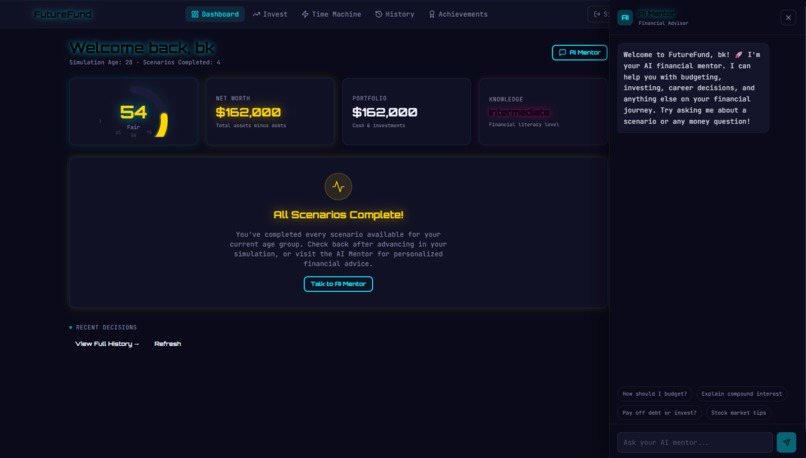 FutureFund – screenshot 6