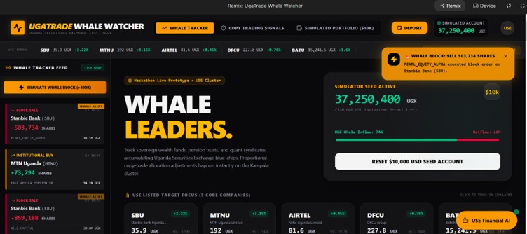 UGATRADE WHALE WATCHERS – screenshot 1