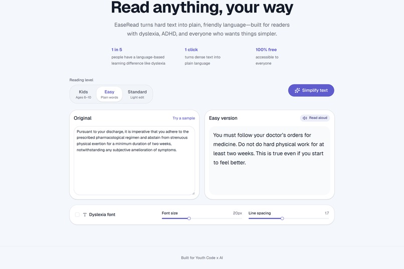 EaseRead – screenshot 3