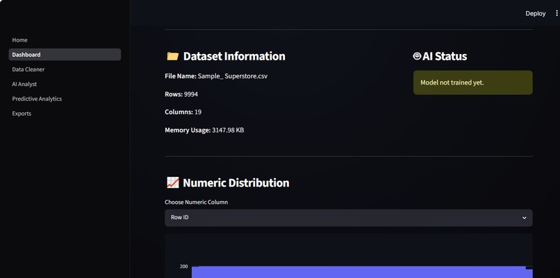 DataPilot AI – AI-Powered Data Cleaning & Analytics – screenshot 3
