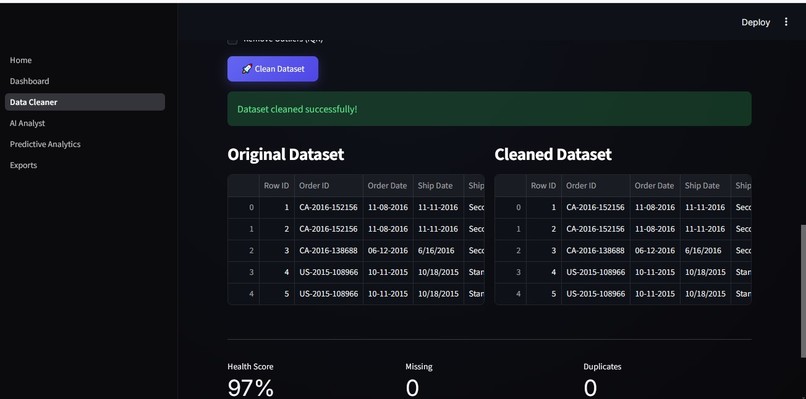 DataPilot AI – AI-Powered Data Cleaning & Analytics – screenshot 5