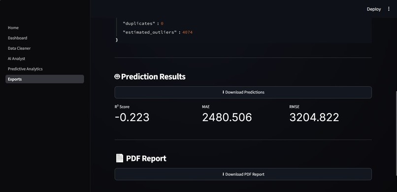 DataPilot AI – AI-Powered Data Cleaning & Analytics – screenshot 11