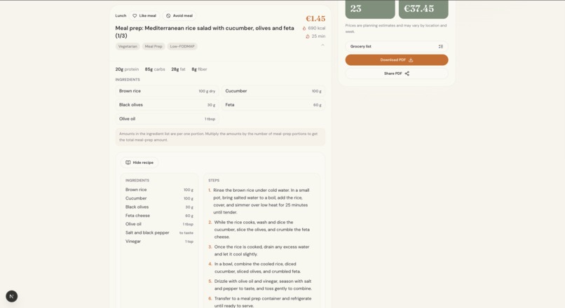 SirPrep – screenshot 2