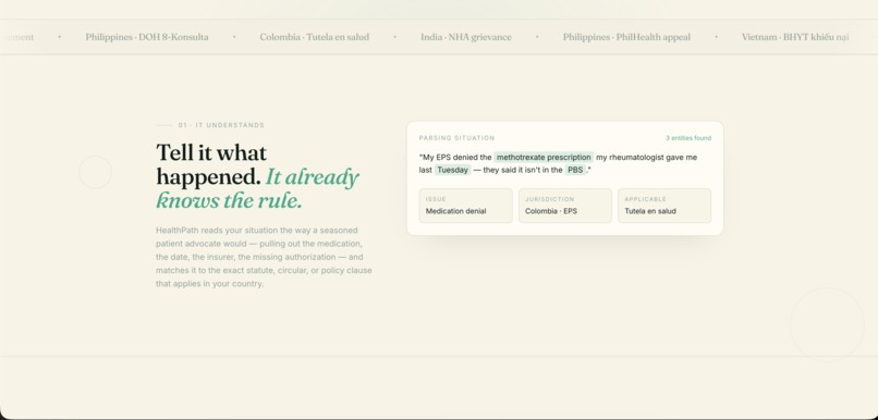 HealthPath – screenshot 1