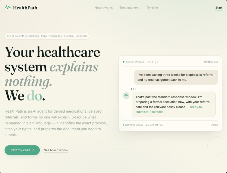 HealthPath – screenshot 2