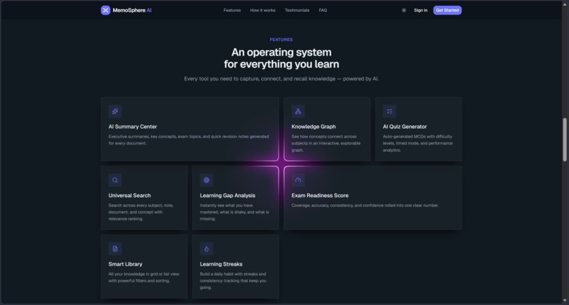 MemoSphere AI – Your Second Brain for Learning – screenshot 3