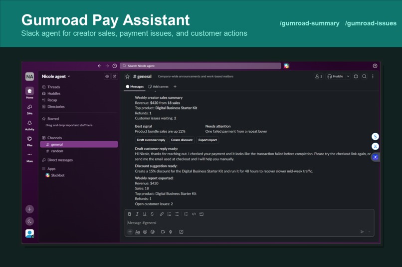 Gumroad Pay Assistant – screenshot 1