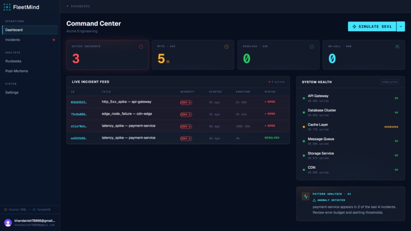 FleetMind – screenshot 1