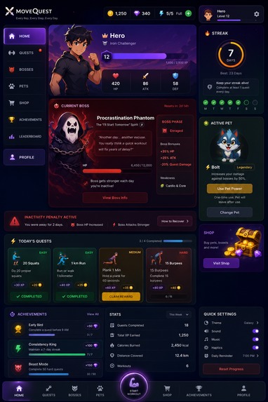 Movequest – screenshot 1