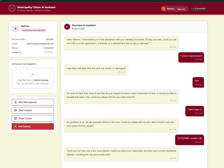 Municipality AI Assistant – screenshot 4