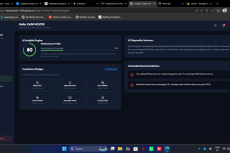 Daily Activity Tracker with AI Insights