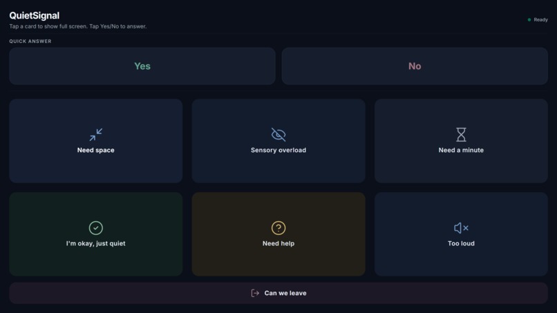 QuietSignal – screenshot 1