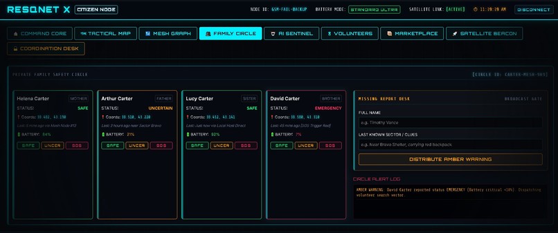 Emergency communication during network outage – screenshot 7