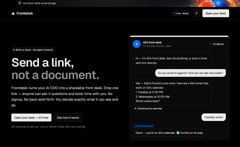 Front Desk – screenshot 3
