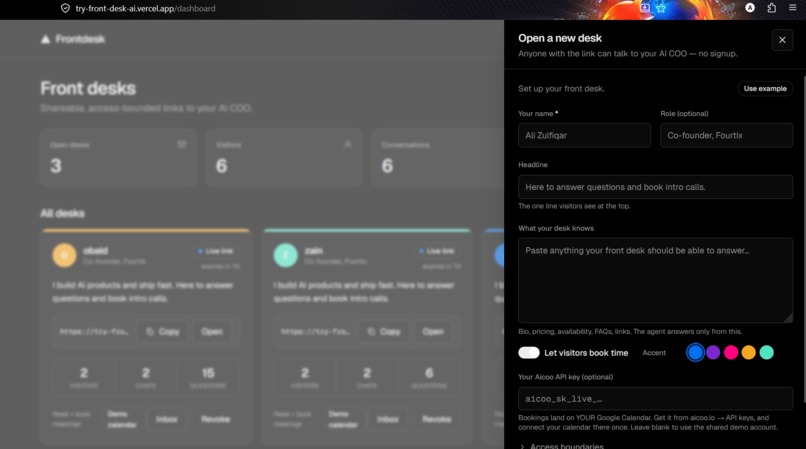 Front Desk – screenshot 4
