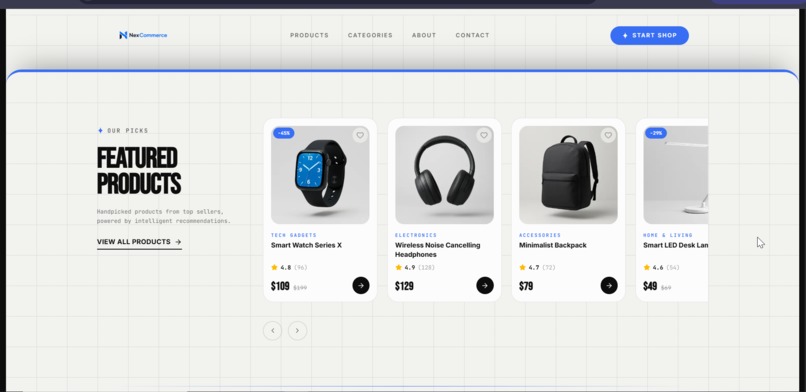 NexCommerce – screenshot 2
