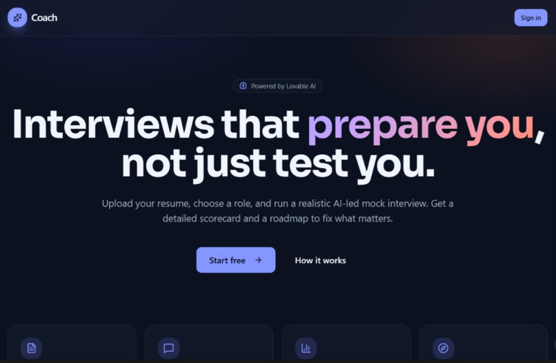 InterviewIQ AI – screenshot 1