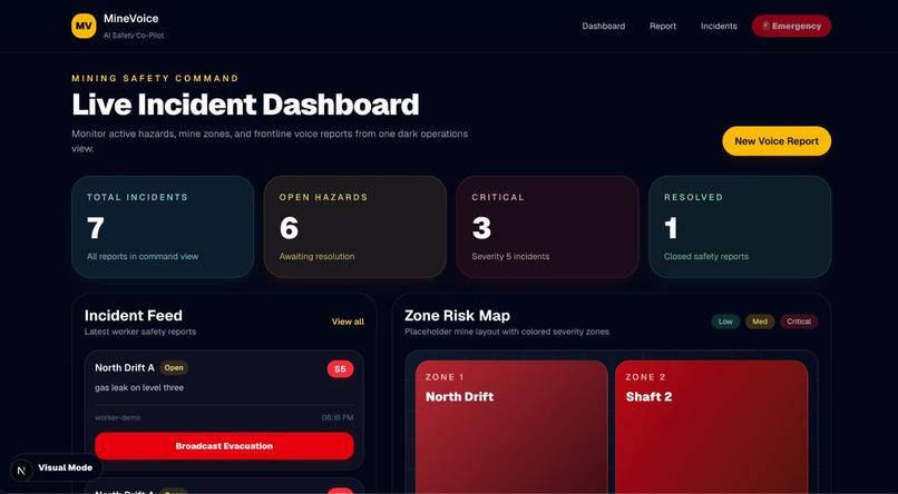 MineVoice – screenshot 1