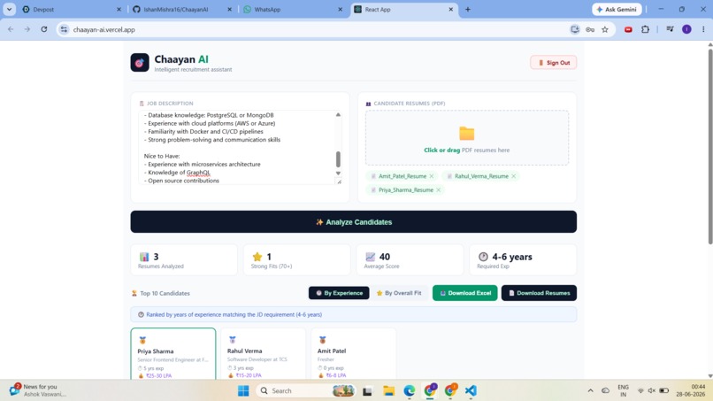 ChaayanAI – screenshot 1