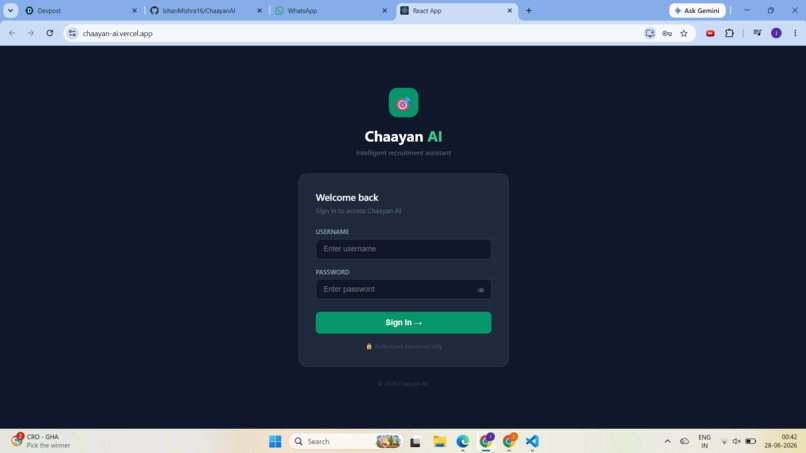 ChaayanAI – screenshot 2